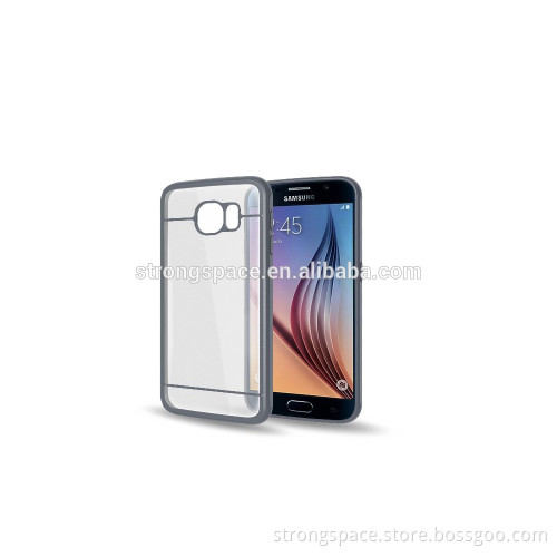 2015 new phone case for Samsung Galaxy S6, PC and TPU 2 in 1 case for Samsung Galaxy S6
